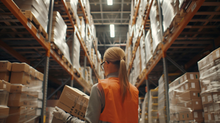 Photo of Retail Worker in Warehouse