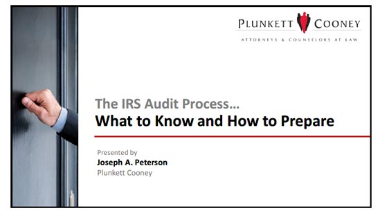 The IRS Process Webinar Part 3 What to Know and How to Prepare
