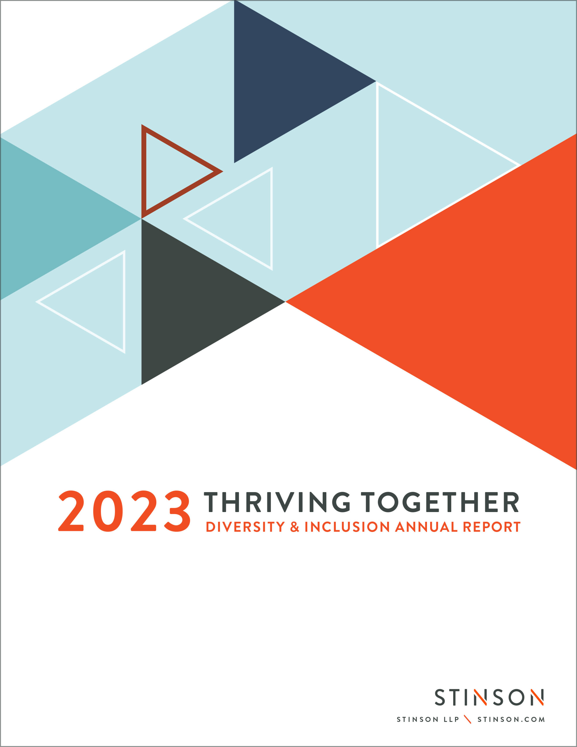 Cover image of Stinson 2023 D&I Annual Report