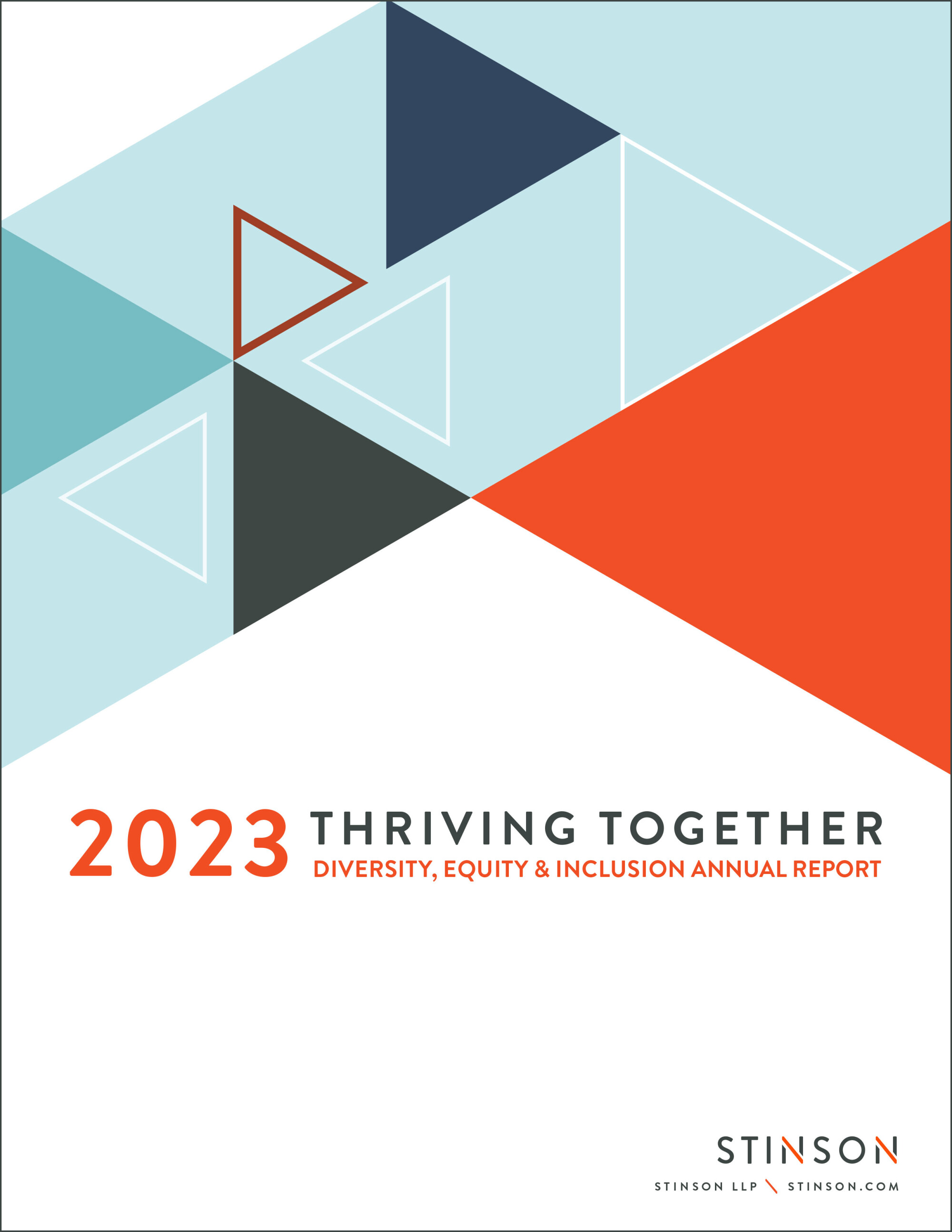 Cover image of Stinson 2023 DEI Annual Report